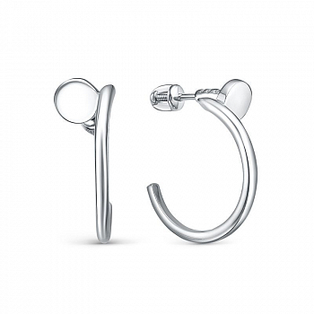 Серьги с0505017 Серебро Без вставок 3,6 Cartier style