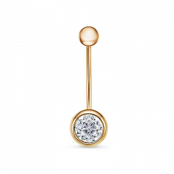 Пирсинг 190167 Золото Фианит 1,19 DIAMOND EFFECT